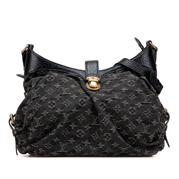 Pre-Loved Louis Vuitton Monogram Denim Mahina XS - Picture 1 of 10